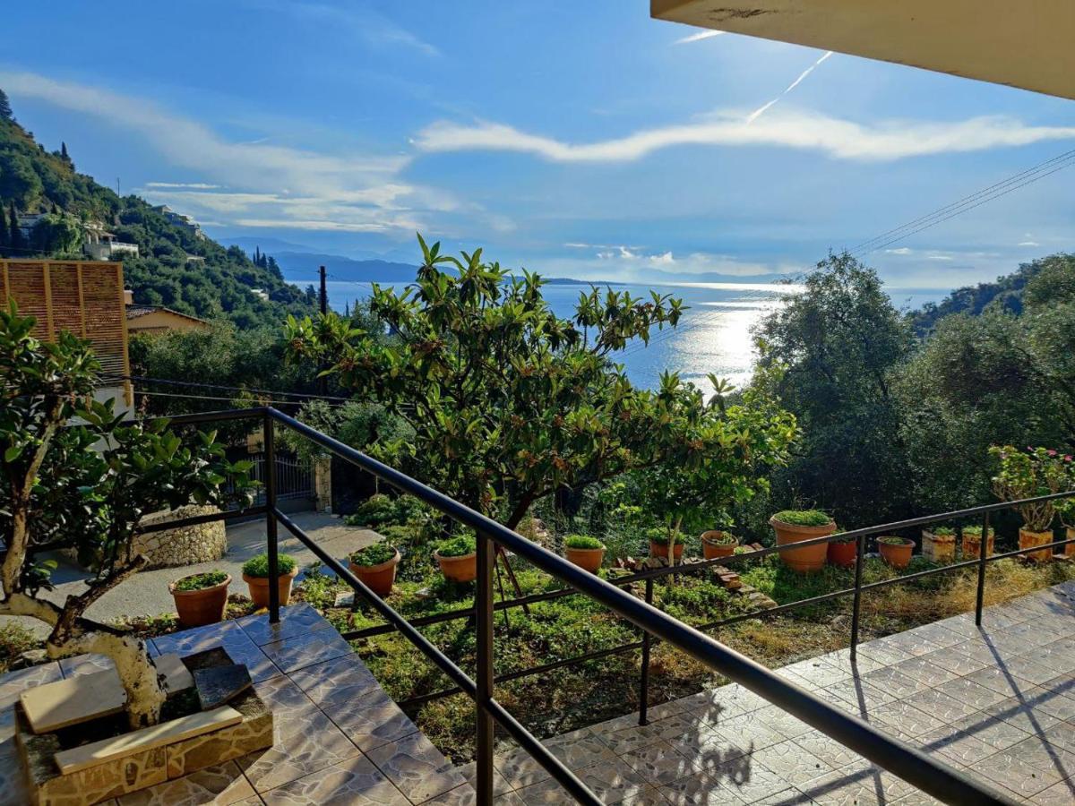 Kaminaki Seaview Apartments Katávolos Exteriör bild